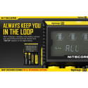 BATTERY CHARGER 4-SLOT/D4 EU NITECORE