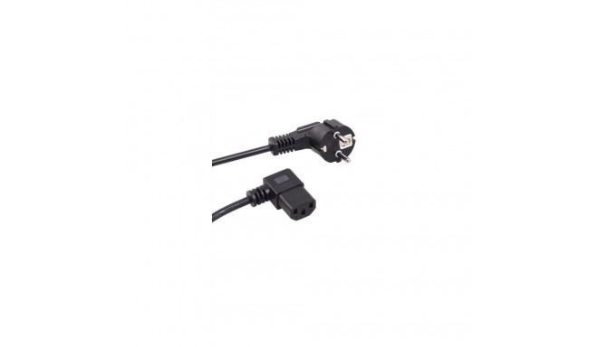 Maclean MCTV-804 power cable Black 5 m Power plug type C C13 coupler