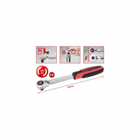 KS Tools 920.3890 ratchet wrench Chromium-vanadium steel 72 pc(s)