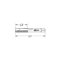 KS Tools 331.003 threaded rod Steel