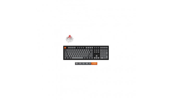 Keychron K10 Max QMK keyboard Universal USB + RF Wireless + Bluetooth Black