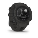 Garmin Instinct 2S Solar 2.01 cm (0.79&quot;) MIP 40 mm Digital 156 x 156 pixels Graphite GPS (s