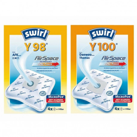 Melitta tolmukott Swirl Y 98 AirSpace 1+4tk