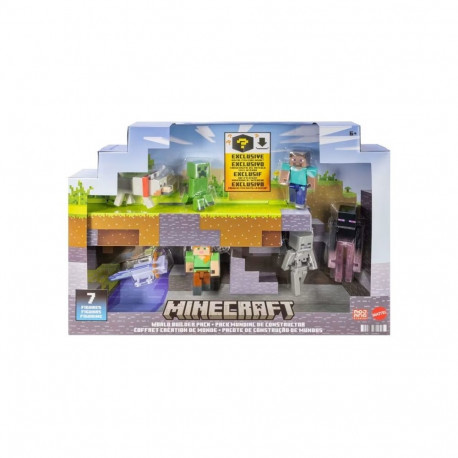 Zestaw figurek Minecraft World Builders