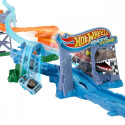 Car track Hot Wheels RacerVerse Jurassic World Crash and Splash Track Set