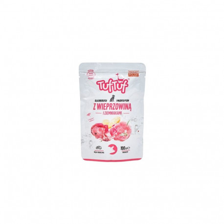 TUF TUF with pork and potatoes - wet dog food - 100g