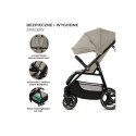 Kinderkraft TRIG 3 STONE BEIGE beež lapsevanker
