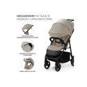 Kinderkraft TRIG 3 STONE BEIGE beež lapsevanker