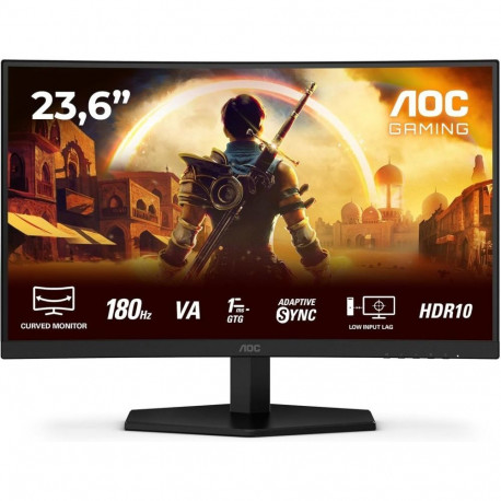 AOC Gaming monitor | C24G42E | 24 " | VA | FHD | 16:9 | 180 Hz | 0.5 ms | 1920 x 1080 pixels | 250 c
