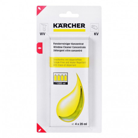 Glass Cleaner - Karcher Rm 503 4x20ml