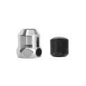 CHROME PLATED NUT WITH WASHER 3/8X10 MM