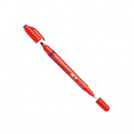 INK MARKER MARKAL DUAL TIP RED