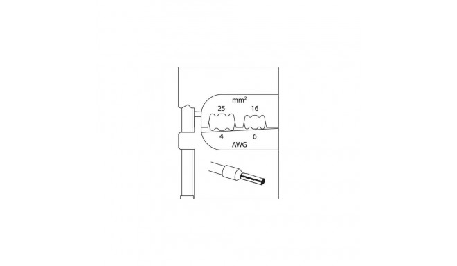 Gedore 1830619 wire connector