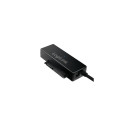 LogiLink AU0050 storage drive docking station USB 3.2 Gen 1 (3.1 Gen 1) Type-A Black