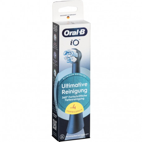 Oral-B iO otsikud ülim puhastus must 4 tk