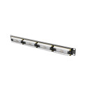PATCH PANEL 24 PORT 1U 19" CAT.5E UTP BLACK LANBERG