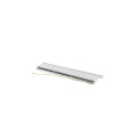 PATCH PANEL 24 PORT 0.5U 19" CAT.6 FTP WITH CABLE ORGANIZER SHIELDED GREY LANBERG