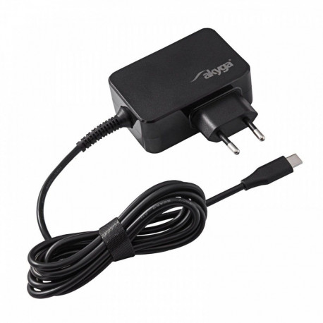 Akyga USB-C 45W toiteadapter 20V/2.25-3A