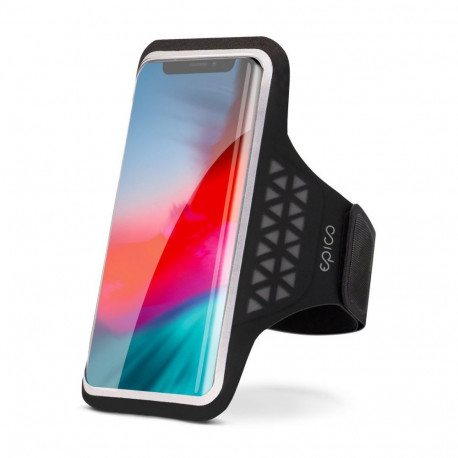 Spordikott käele Sports Armband, kuni 6.5" telefonile, tumehall, Epico