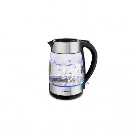 Zelmer ZCK8011 electric kettle 1.7 L 2200 W Black, Stainless steel