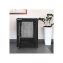 Qoltec 54518 19" RACK cabinet | 15U | 600 x 855 x 600 | Perforated doors