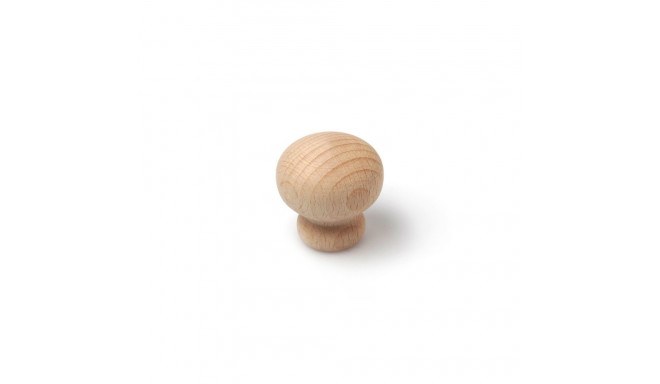 FURNITURE KNOB D30 7-259.95 RAW BEECH