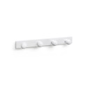 "hanger 4 konksu D4 5-C1688.01 valge"