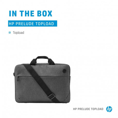 HP Prelude G2 15.6 Top Load, Water Resistant - Grey