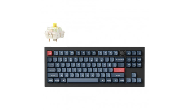 Keychron V3 Max RGB - US Layout - Hot-Swappable Gateron Jupiter Banana Wireless Keyboard