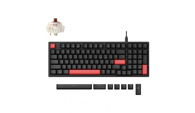 Lemokey X5 - US Layout - Brown Switch Keyboard