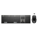 HP 725 Wireless Mouse Keyboard Combo - Multi-Device, Dual-Mode, Programmable, Rechargeable, 4000 dpi
