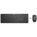 HP 235 Wireless Mouse Keyboard Combo - Black - US ENG