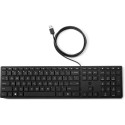 HP 320K USB Wired Keyboard - Black - ESTONIAN (BULK of 12 pcs)