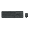 LOGITECH MK235 wireless Keyboard + Mouse Combo Grey - (US)