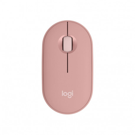  Logitech M350s - Optical mouse - Pebble 2 - tonal rose