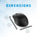 HP 435 Wireless Mouse - Multi-Device, Dual-Mode - Black