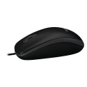 LOGITECH B100 optical Mouse black USB for Business OEM