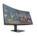 HP OMEN 34c WQHD Curved Gaming Monitor - 34" 3440 x 1440 WQHD 400-nit 165Hz AG, VA, 2x HDMI/DisplayP