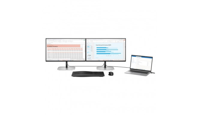 HP 524pu Series 5 Pro FHD Charging Monitor - 23.8" 1920x1080 FHD 350-nit 100Hz AG, IPS, USB-C(100W/1