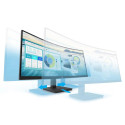 HP P34hc G4 Curved Charging Monitor - 34" 3440x1440 WQHD 250-nit 100Hz AG, Curved, VA, USB-C(65W)/HD