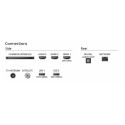 Philips 4K UHD LED Smart TV 65" 65PUS7009/12 , 3840x2160p HDR10+ 3xHDMI 2xUSB LAN WiFi DVB-T/T2/T2-H