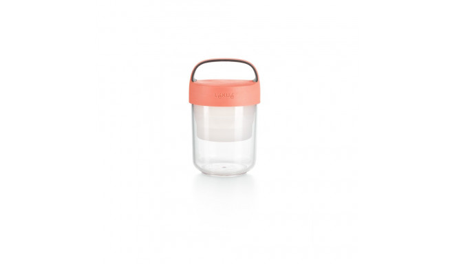Lekue Lekue Box To Go 400 ml - korall