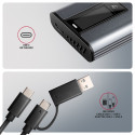 Axagon SSD enclosure USB3.2 Gen2 M.2 NVMe/SA 8595247908872