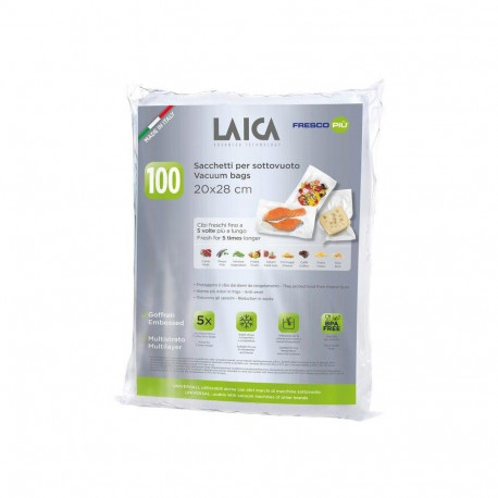 Vacuum bags Laica VT3501 20x28 - 100 pcs