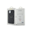 Guess GUHMP14SG4GFRK iPhone 14 / 15 / 13 6.1" must kõvakaaneline 4G Collection nahast metallist logo