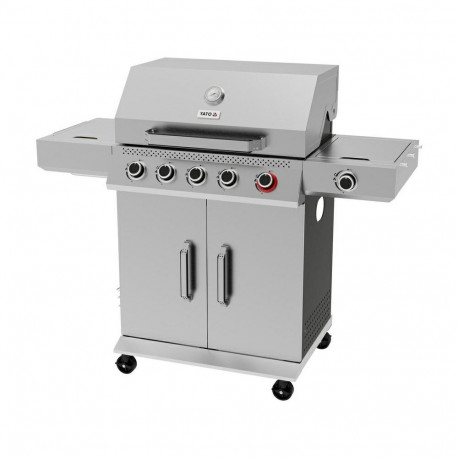 YG.GAS GRILL YAO 5+1 19kW roostevaba teras gaasigrill