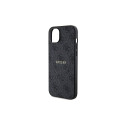 Guess GUHMP14SG4GFRK iPhone 14 / 15 / 13 6.1" must kõvakaaneline 4G Collection nahast metallist logo