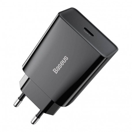 Baseus Speed Mini Charger 1x USB-C 3A (BSU2819BLK)