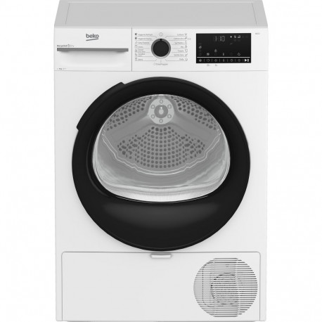 BEKO BM3T49230W soojuspumbaga kuivati energiatõhususklass E eestlaetav 9 kg digitaalne sügavus 60,7