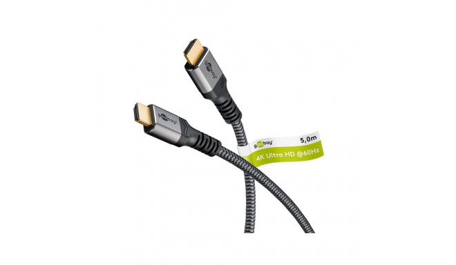 Goobay suure kiirusega HDMI kaabel Ethernetiga | 64996 | 5 m